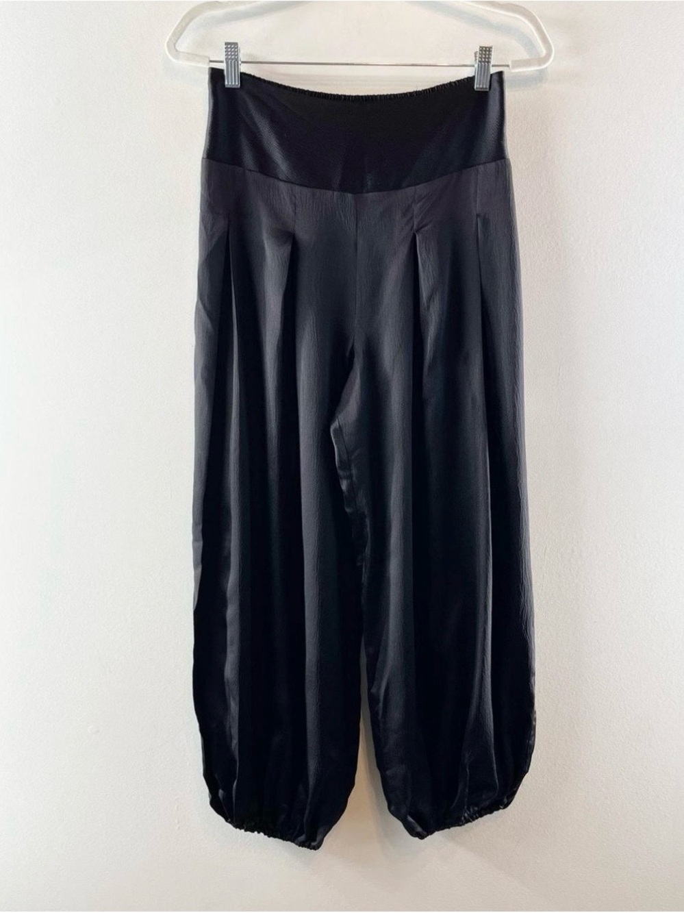 Nili Lotan Black Balloon Pants